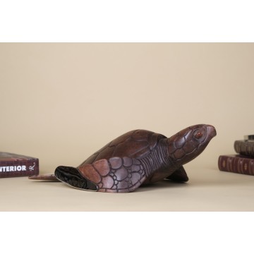 Suar wood carved Turtles