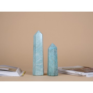 Amazonite Obelisk pair