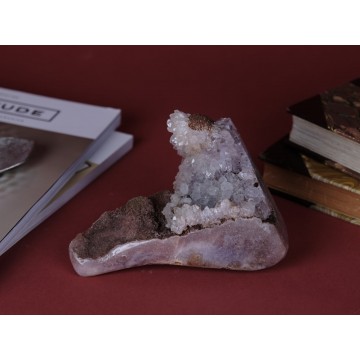 Pink Amethyst crystal
