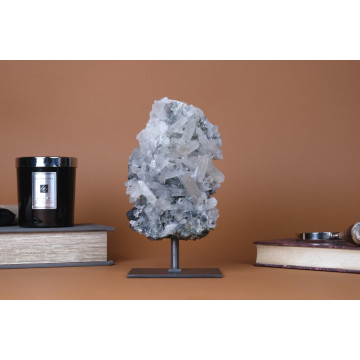 Quartz Crystal Cluster with...