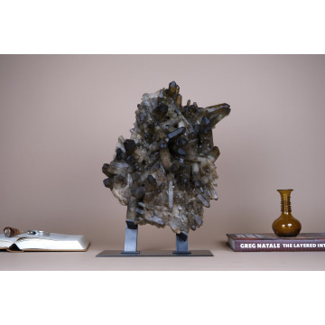 Smoky Citrine Quartz crystal