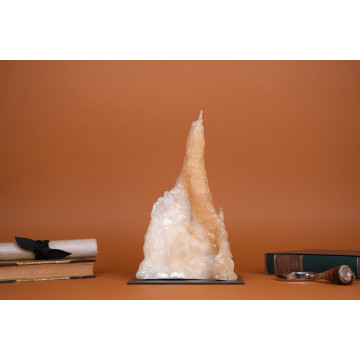 Clear Calcite Stalagmite