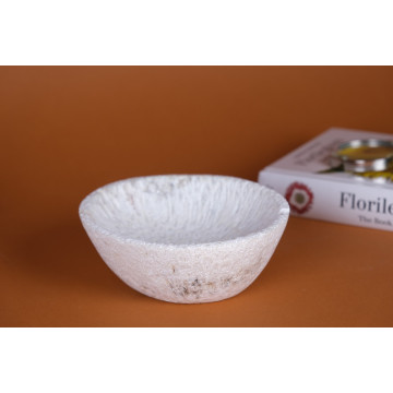 Coral fossil bowl