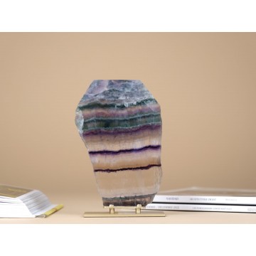 Rainbow Banded Fluorite