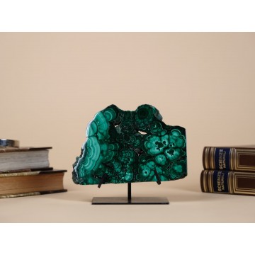 Malachite slice