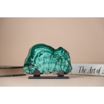 Malachite slice