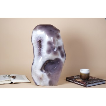 Polished Hyaline Quartz Block